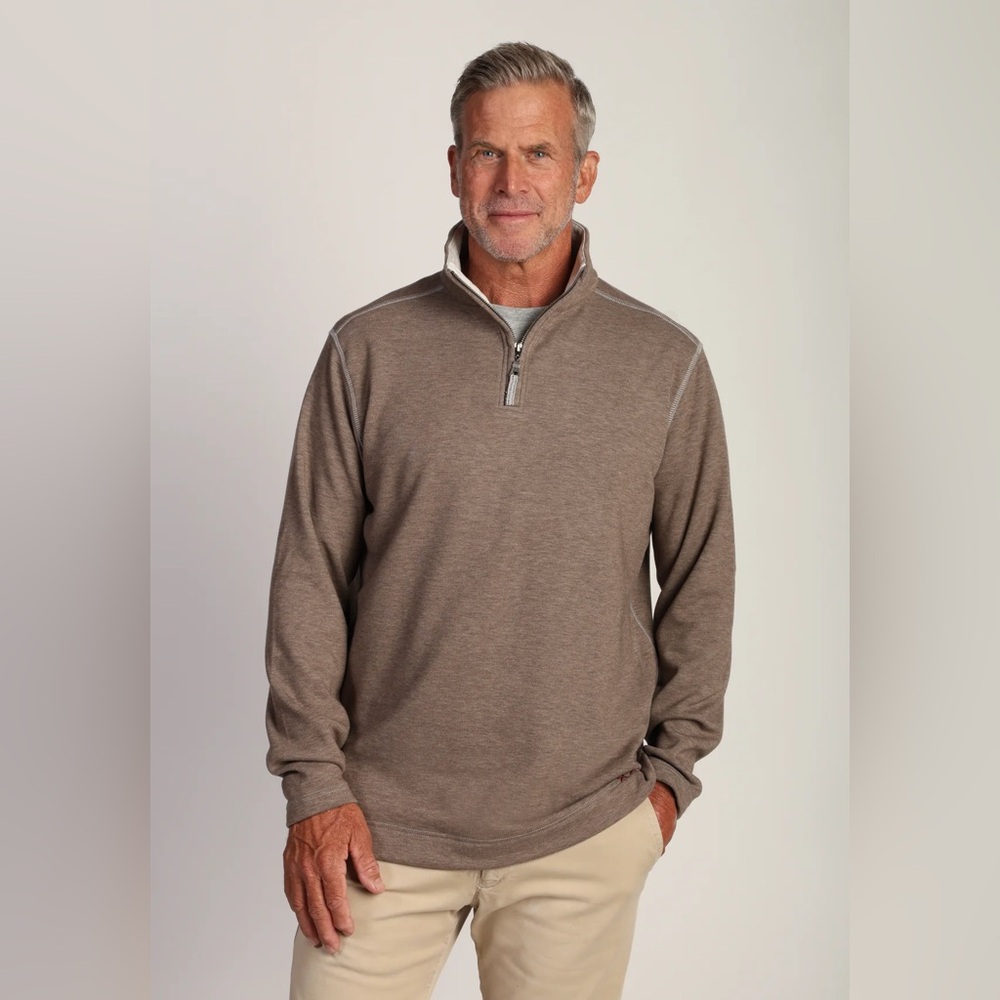 TRUE GRIT All Day Forest 1/4 Zip Pullover XXL